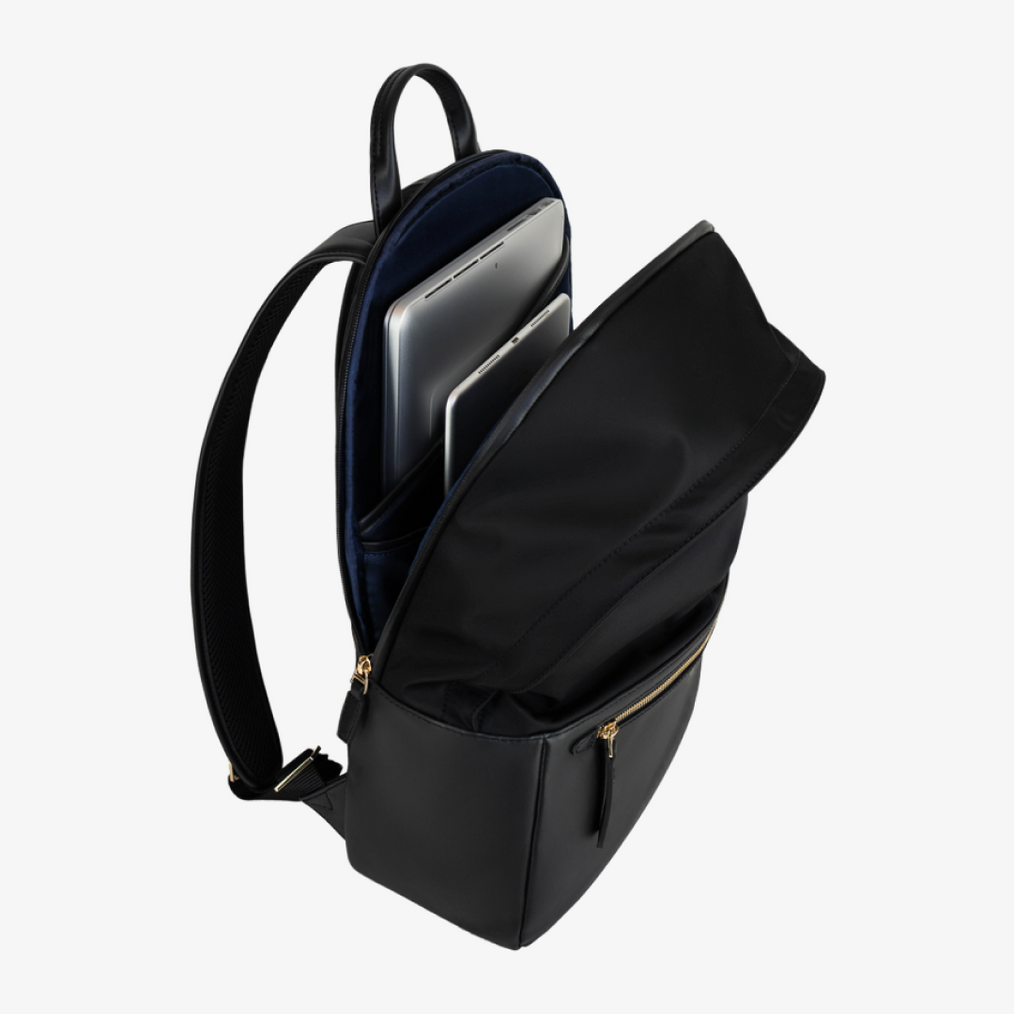 black gold laptop backpack The Backpack